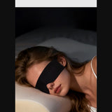 Zero-pressure contour sleep mask worn in bed — Eight Meridian